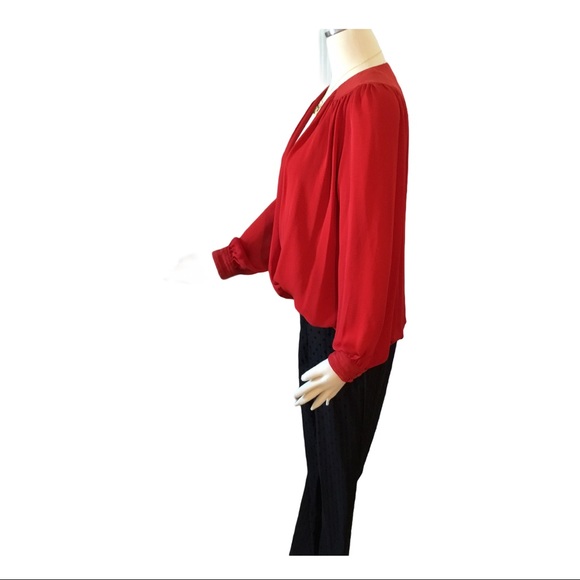 Parker Daniella Silk-Blend Blouse NWOT Size M - Picture 5 of 10